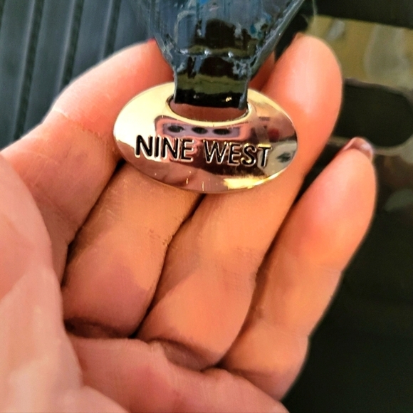 Nine West Black Patent Wallet NWOT - Picture 3 of 10